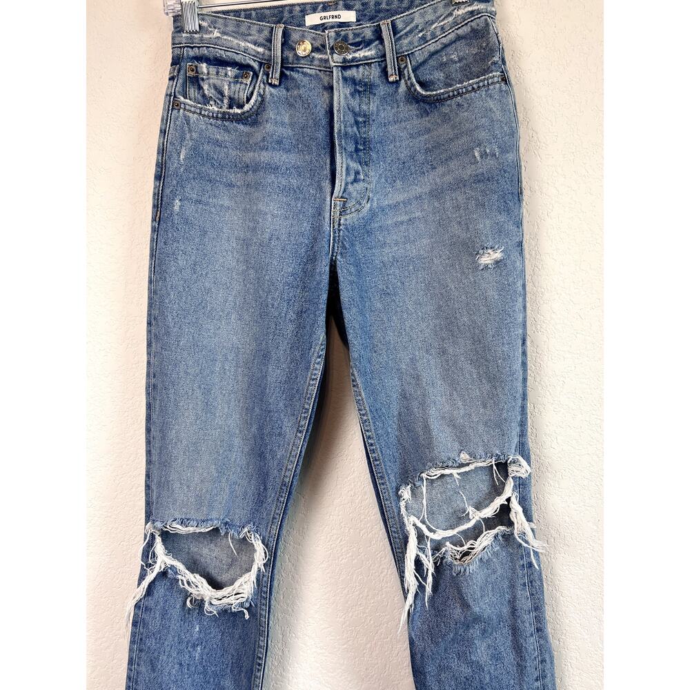 Chic GRLFRND Karolina High Waisted Distressed Skinny Jeans - Picture 3 of 8